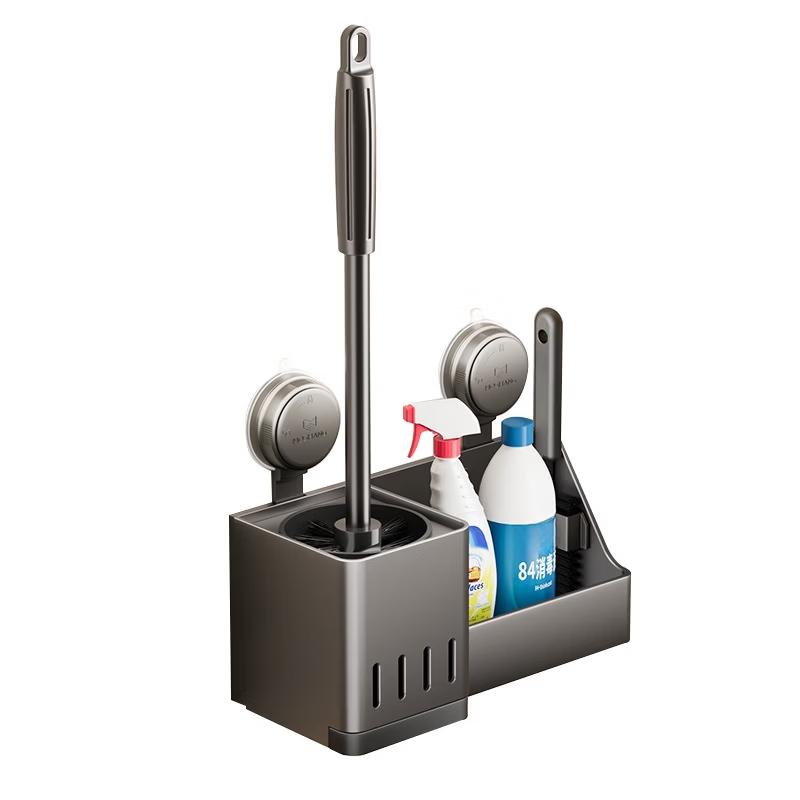 Cmaos Wall-Mounted Toilet Brush Set