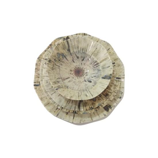 

Güral Porselen 6 персон 24 предмета Nesrin GBSNES24Y4101986 Модель фарфоровой посуды