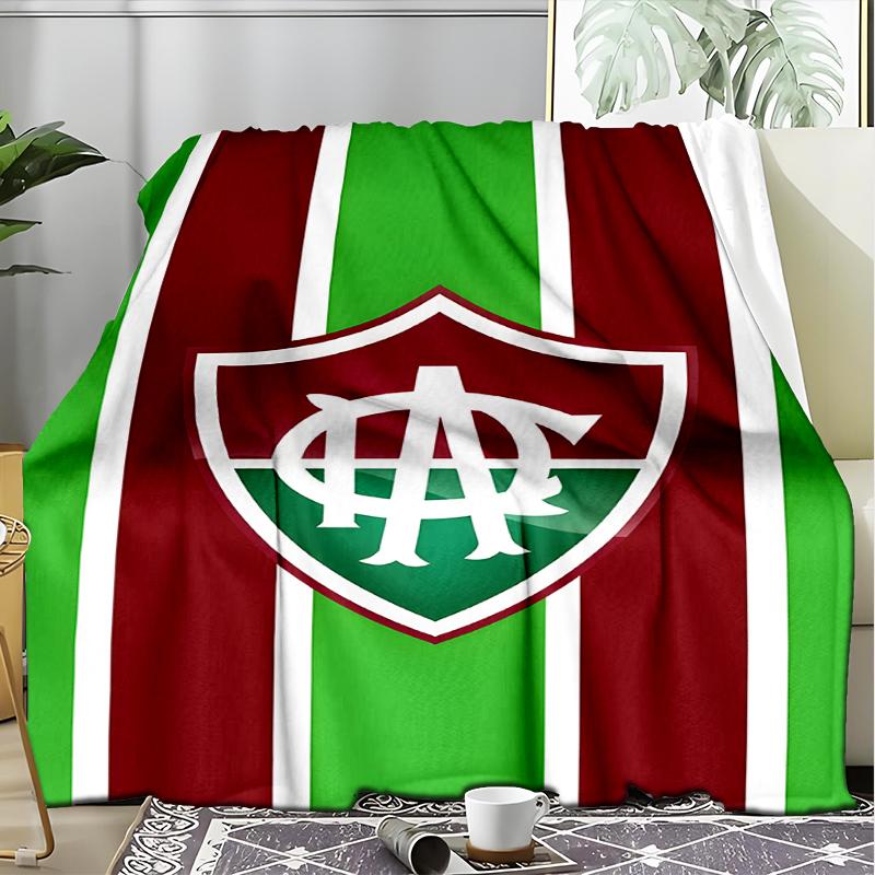1PC América Futebol Club Printed Soft Flannel Blanket Throw for Adult Bedroom Living Room Sofa Camping Travel Fan gifts Christmas Gifts