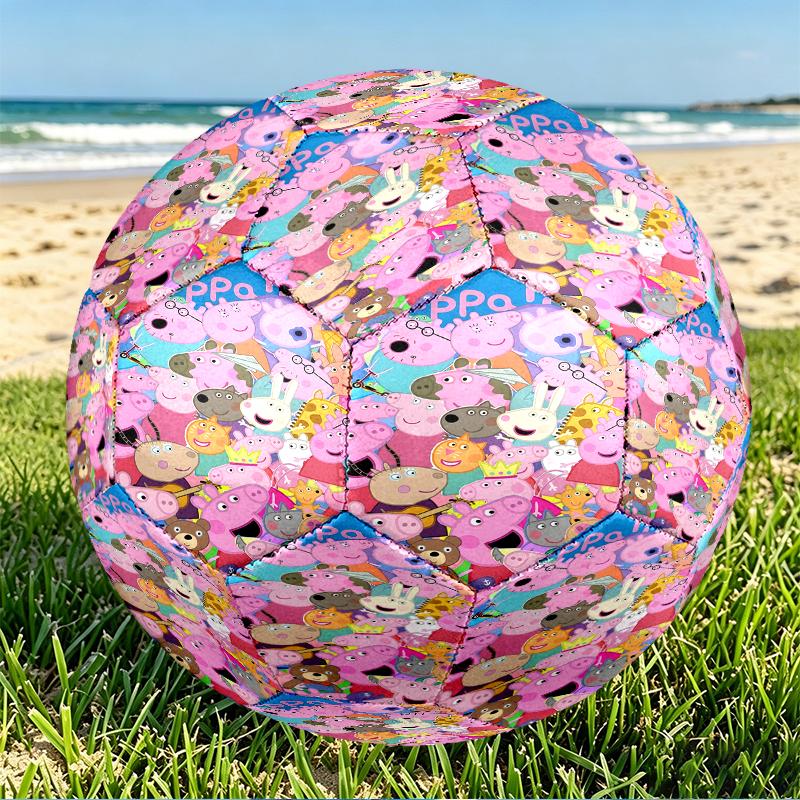 Cartoon animation Print Size 5 Soccer Ball, PU Wear Resistant Football for Match Training and Daily Practice, Birthday Gift for Soccer Fans