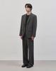 Work On Body Off [Summer/All Seasons] Sivico Semi-Overfit Single Set-Up Suit [Grey]