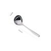 304 Stainless Steel Large Head Long Handle Soup Spoon Set