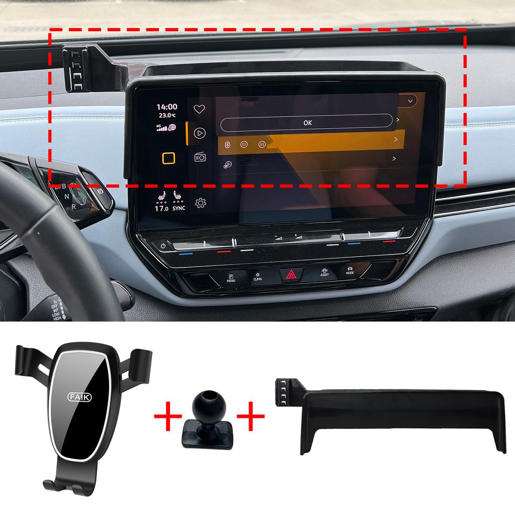 Pasuje do VW ID6 ID.6 2025 2025 2025 Uchwyt na telefon do nawigacji Montaż Spersonalizowane akcesoria samochodowe