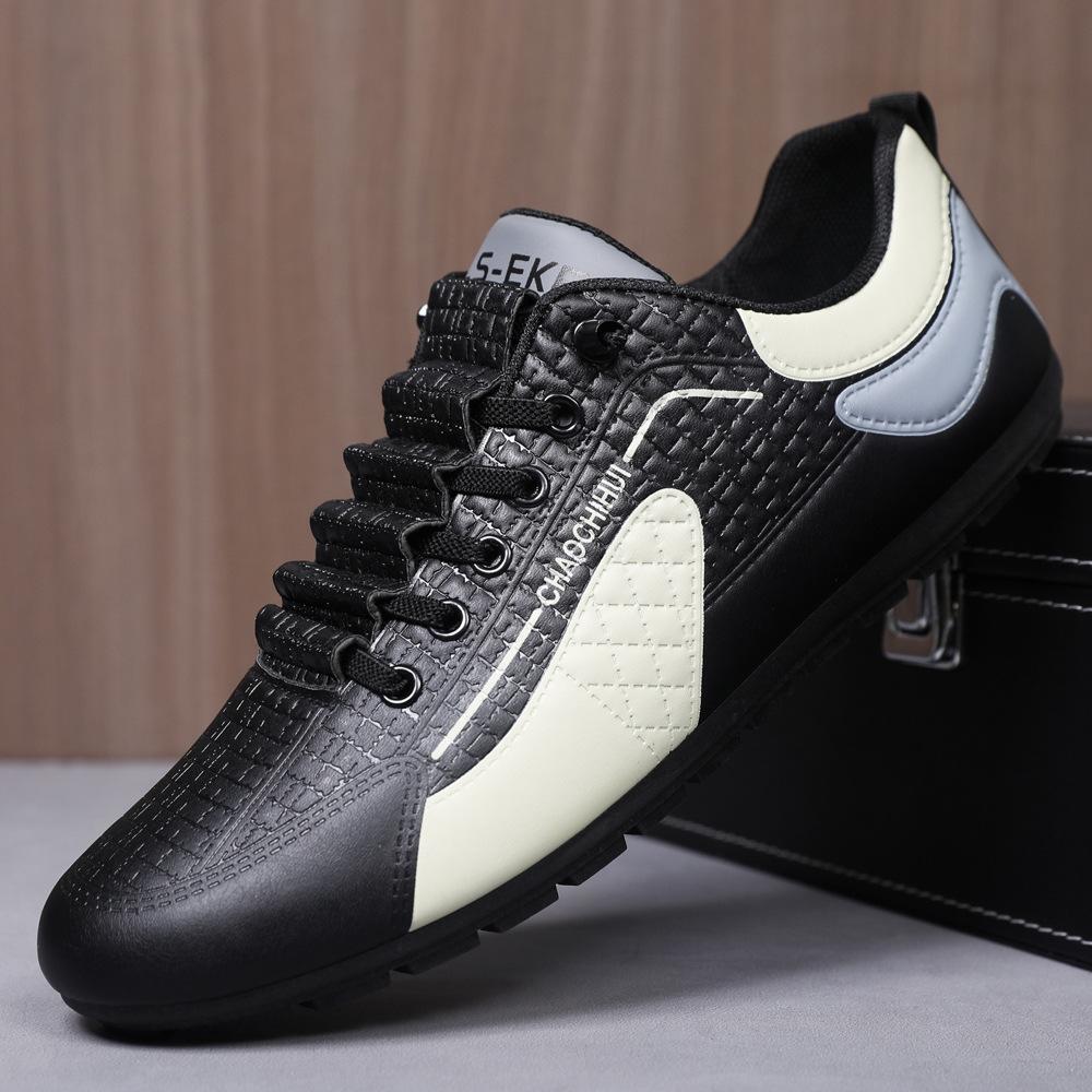

New Doudou shoes casual shoes men s sports shoes quality is preferred men s shoes slow pull shoes leather surface casual shoes trendy shoes 44