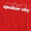 Old School Unisex Adult Speaker City Logo Sweatshirt