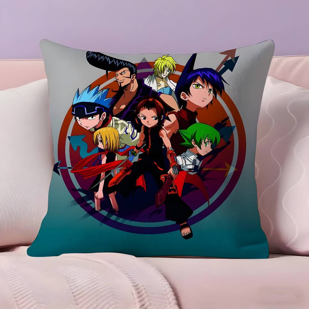 Anime Shaman King Pillow Case Pillowcase Ultra Soft Skin Friendly Fabric Cloud Like Comfort & Concealed Zipper