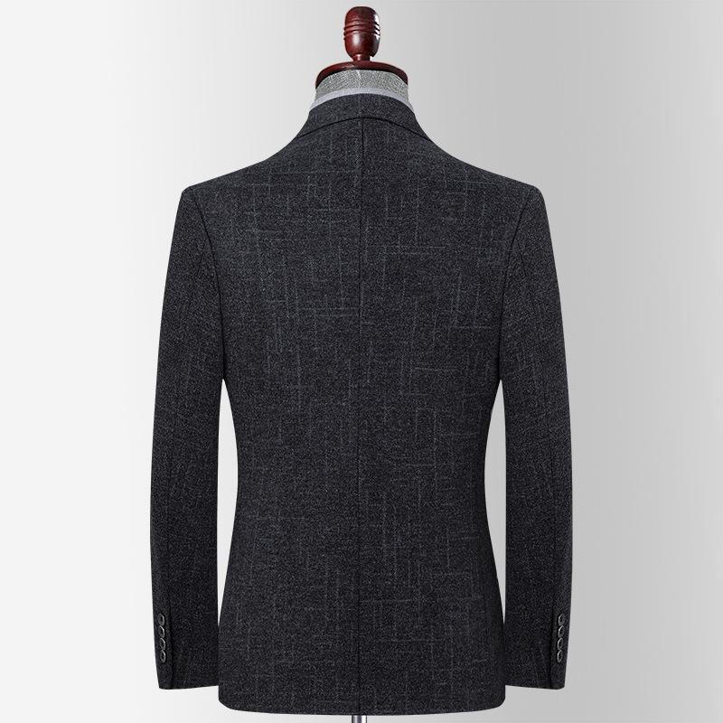 Костюм мужской осенне-зимний новый корейский стиль мужской повседневный маленький костюм — фото 2