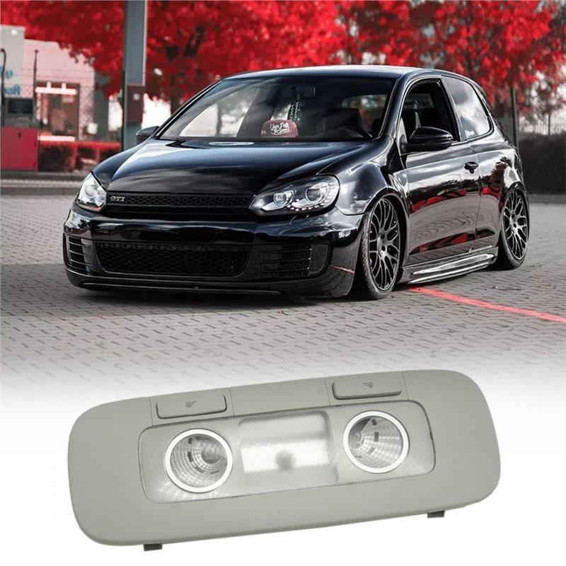 For VW Golf 6 MK6 Passat Jette Jetta CC Compatible 3AD947291 Rear Ceiling Reading Lamp Car Accessories Grey