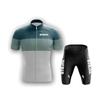 Mens Cycling Jersey Set Breathable Quick-Dry Short Sleeve Bike Outfit Road Fitness Riding