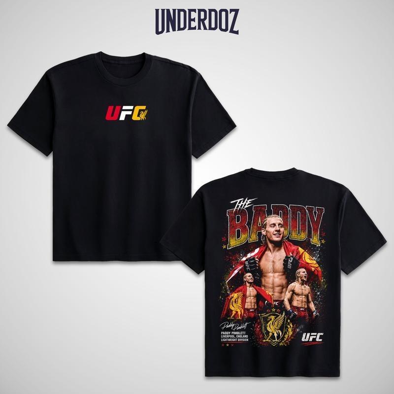 Maglietta da Uomo UFC Paddy Pimblett The Baddy, Maglietta Grafica UFC The Baddy, UFC MMA S