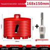 Compact Electric Hammer Water Drill Bit Set for Sharp Hole Opening in Range Hood, Wire Box, and Wall.
