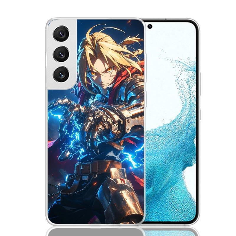 Anime F-ullmetal A-Alchemist Phone Case For Samsung Galaxy S26 S25 Edge S24 S23 FE S22 Ultra S21 Plus S20 + Fundas Cover Coque G