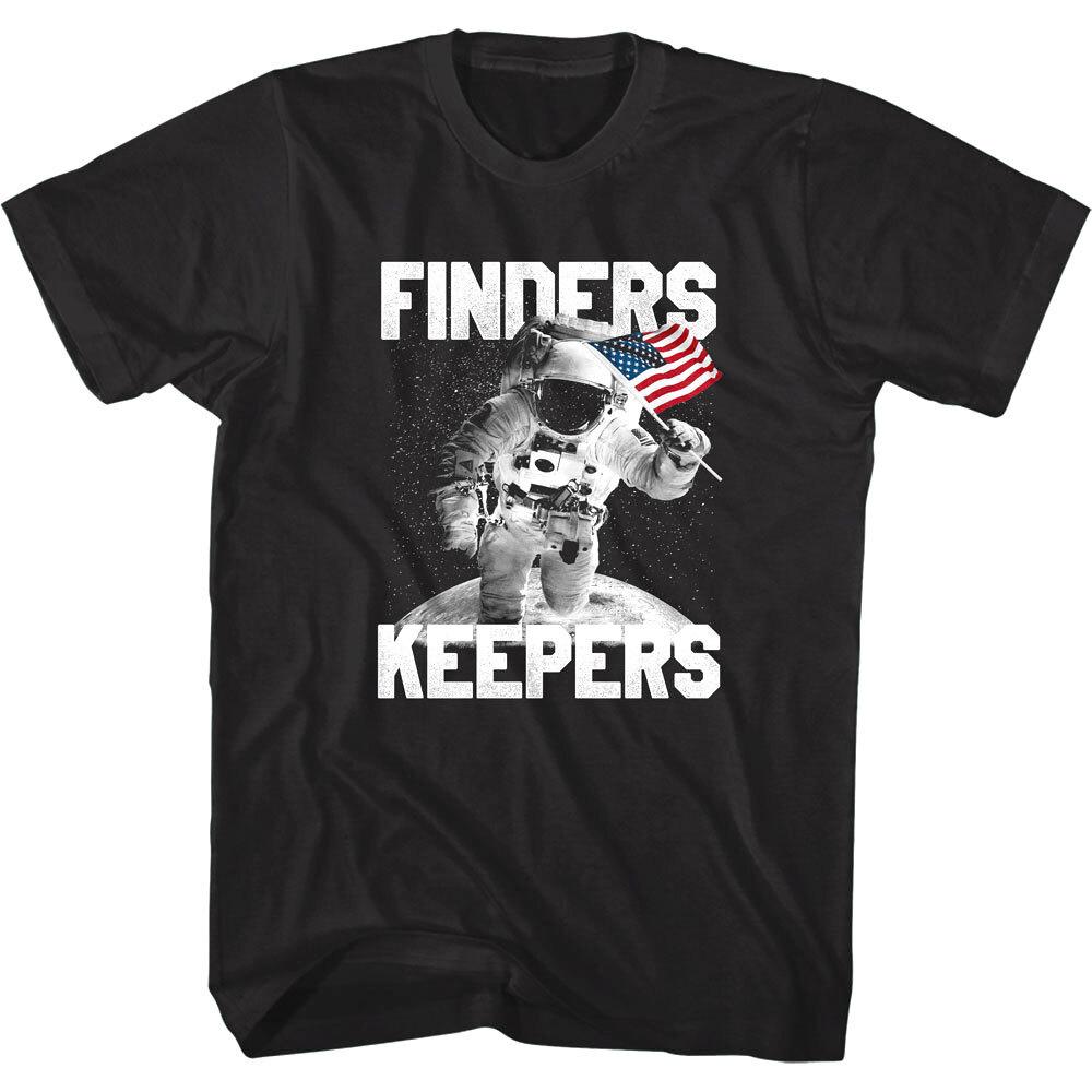 American Society Finders Keepers Astronaut Men T Shirt XXL
