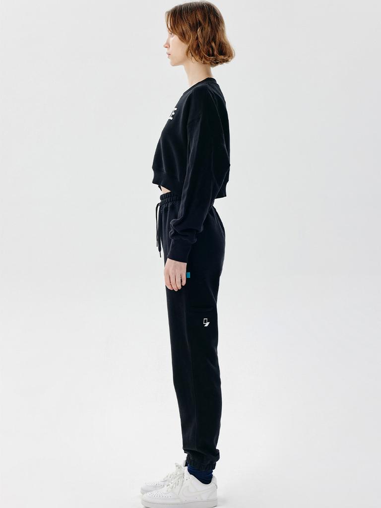 Chaenseseunoi Snoi Sweat Joger Pants (Black)