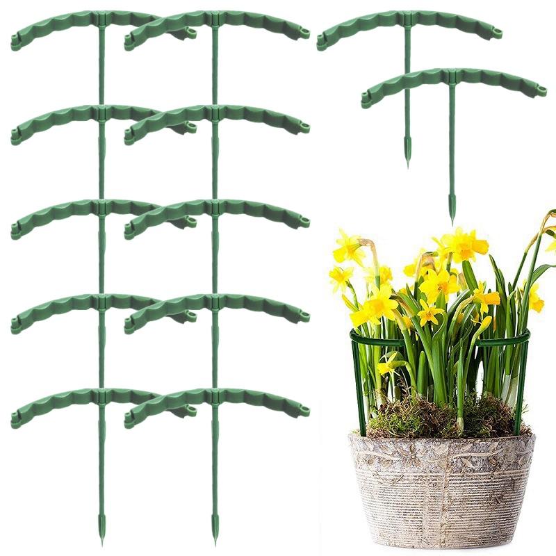 Garden Plants Support Stakes Garden Plant Stand Holder Potted Plants Bonsai Vine Flower Support Plant Support Stakes Tools