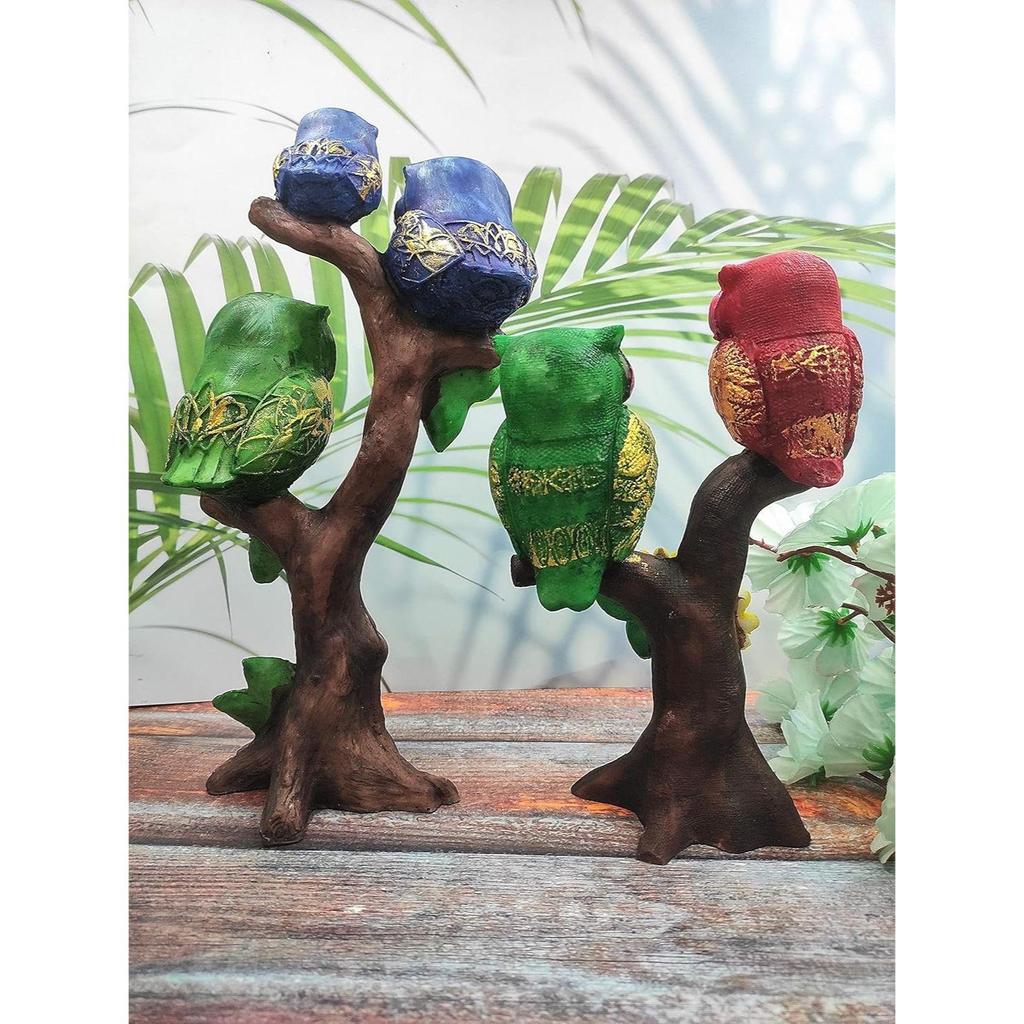Dekorativní soška Sova Vastu Šastra/feeng Shui Ornament | Soška pro domácí dekoraci| soška pro domácí dekoraci
