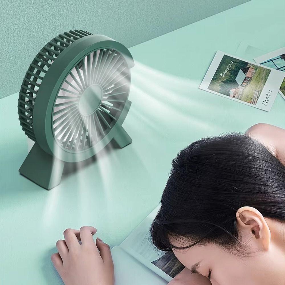 Mini Size USB Desk Fan USB Powered Quiet Cooling Fan Compact Desktop Fan Office Use