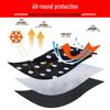 Bent Beam Motorcycle Windshield Fleece-Lined Waterproof Knee Pads - Warm, Thickened, Cold-Proof, Four Seasons Use.