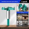 11-81mm Forstner Multi-Tooth Self-Centering Hinge Boring High Carbon Steel 1/1"(6.11mm) Hex Shank Drill Bit Set For Woodworking
