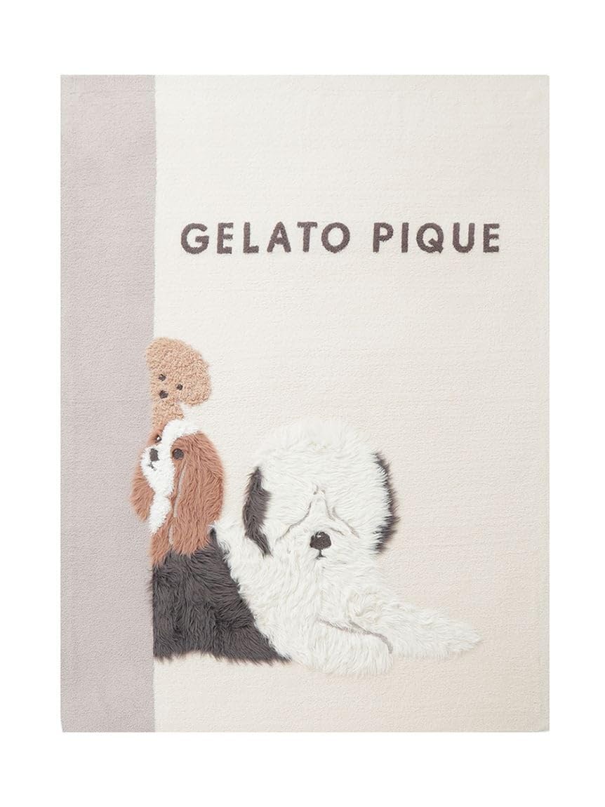 

DOG3 Pattern Jacquard PSGG255825OWHTF [Sleep] Multi-Cover