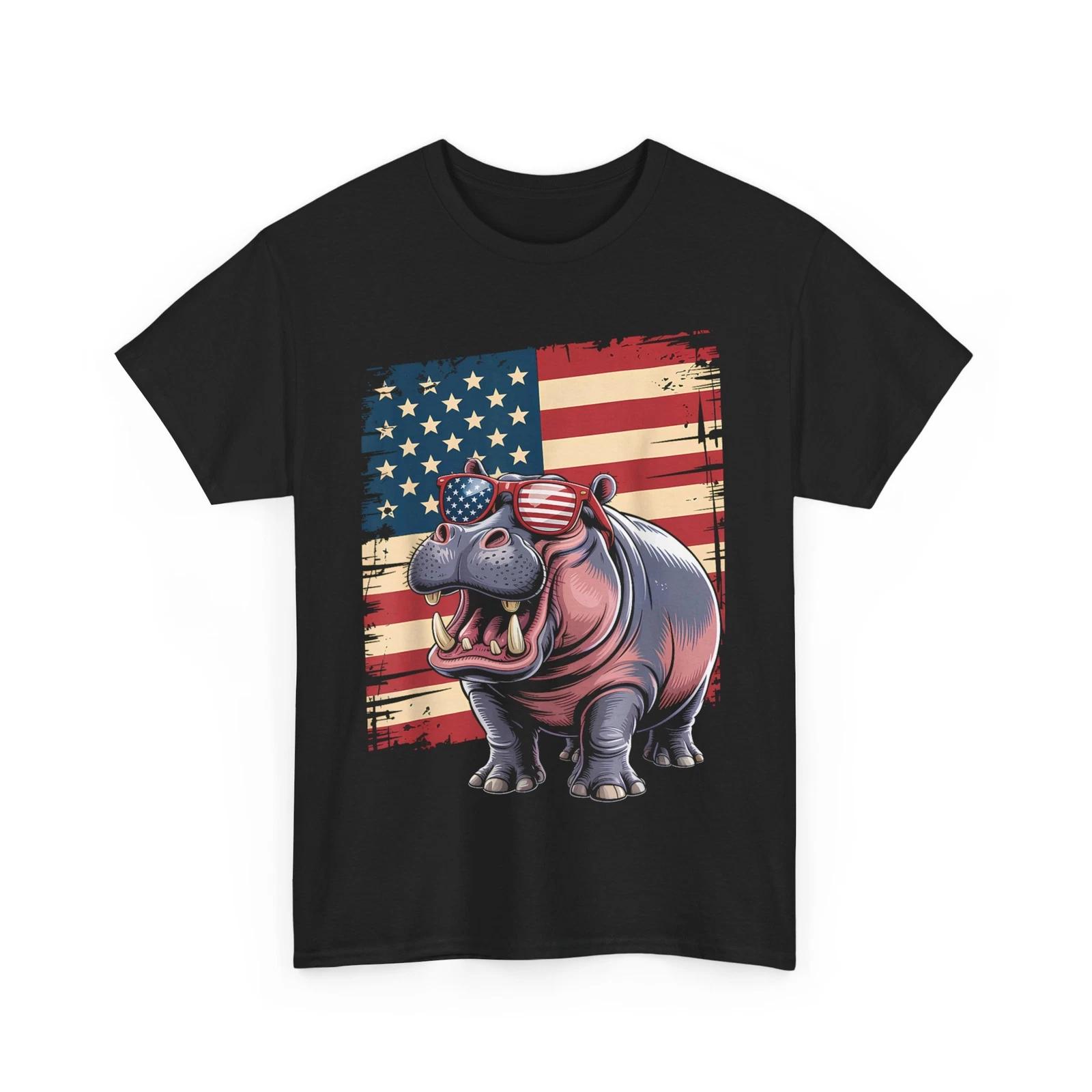 4th of July Shirt, American Flag Independence Day Vintage Shirt L