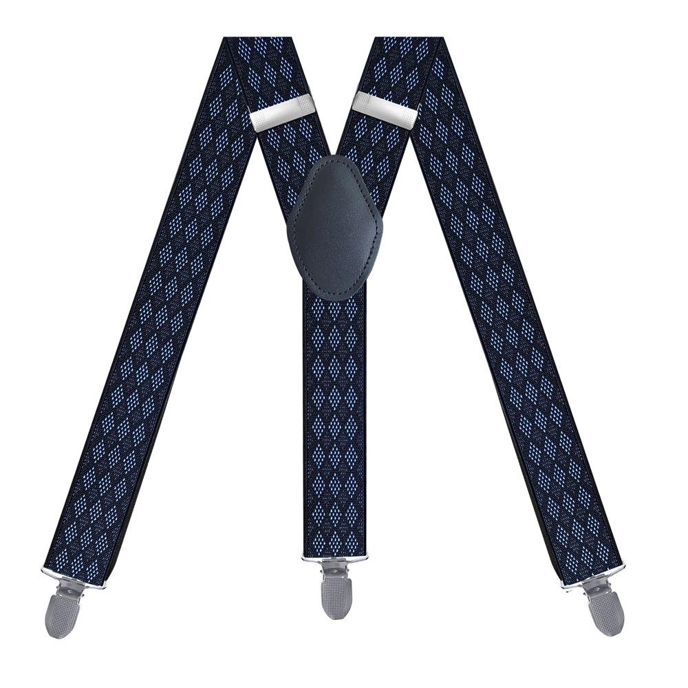 Man's Suspenders Fashion Braces  New Adjustable Suspenders Strong 3clasps Casual Male Suspenders