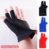 1pc Spandex Snooker Billiard Cue Glove Pool Left Hand Open Accessory Three Finger U8D8