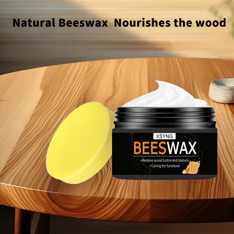 Solid wood beeswax polishing agent, suitable for rosewood furniture and flooring, restoring the luster of various wooden products