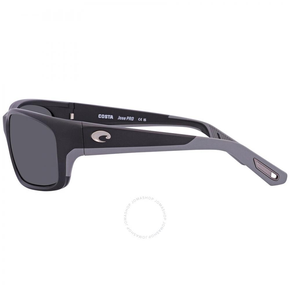 CoSta Del Mar JoSe Pro Grey Polarized GlaSS Men S SunGlaSSeS 6S9106 910604 62
