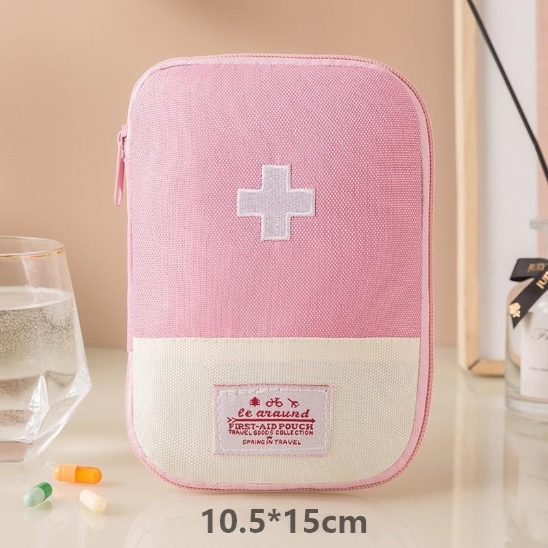 

Modern Minimalist Medicine Bag Set Versatile Oxford Cloth Storage For Medications And First Aid Supplies S