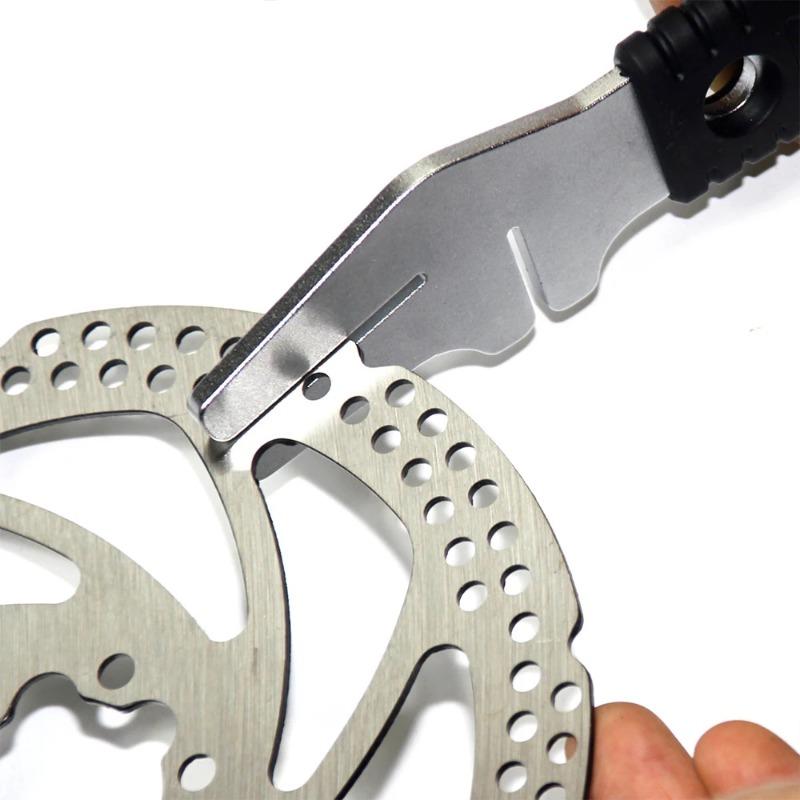 1PC Bike Bicycle Disc Brake Rotor Alignment Truing Tools Adjustment Wrench Tool Stainless Steel Repair Biking Accessories Cycle