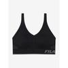 Seamless Mid Length Bra Top Itf6452fblk