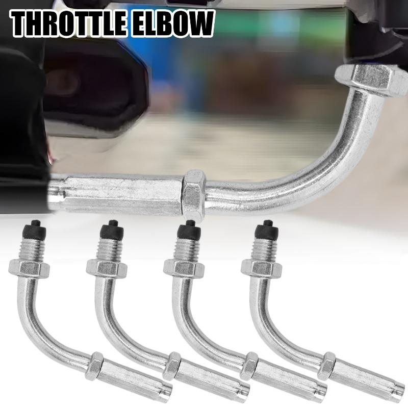 1-5PCS Motorcycle Throttle Cable Elbow Tube Repair Kit for Carburetor Elbow Replacement Parts Motorcycle Carburetor Elbow Kit
