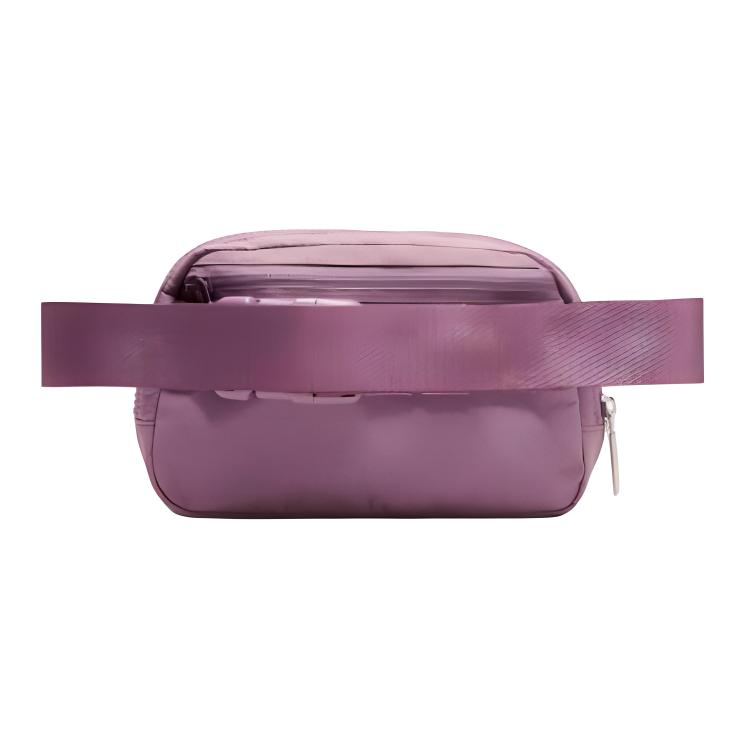 Lululemon Everywhere 1L Metal Logo Recycled Nylon Waist Bag Women bags Lavender LU9BG1S-069013