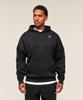 Crest Oversized Hoodie Black A5a8o Bb2j