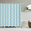 Decorative Geometric Geometry Merry Christmas Bohemian Shower Curtains Bathroom Curtain Fabric Waterproof Polyester With Hooks