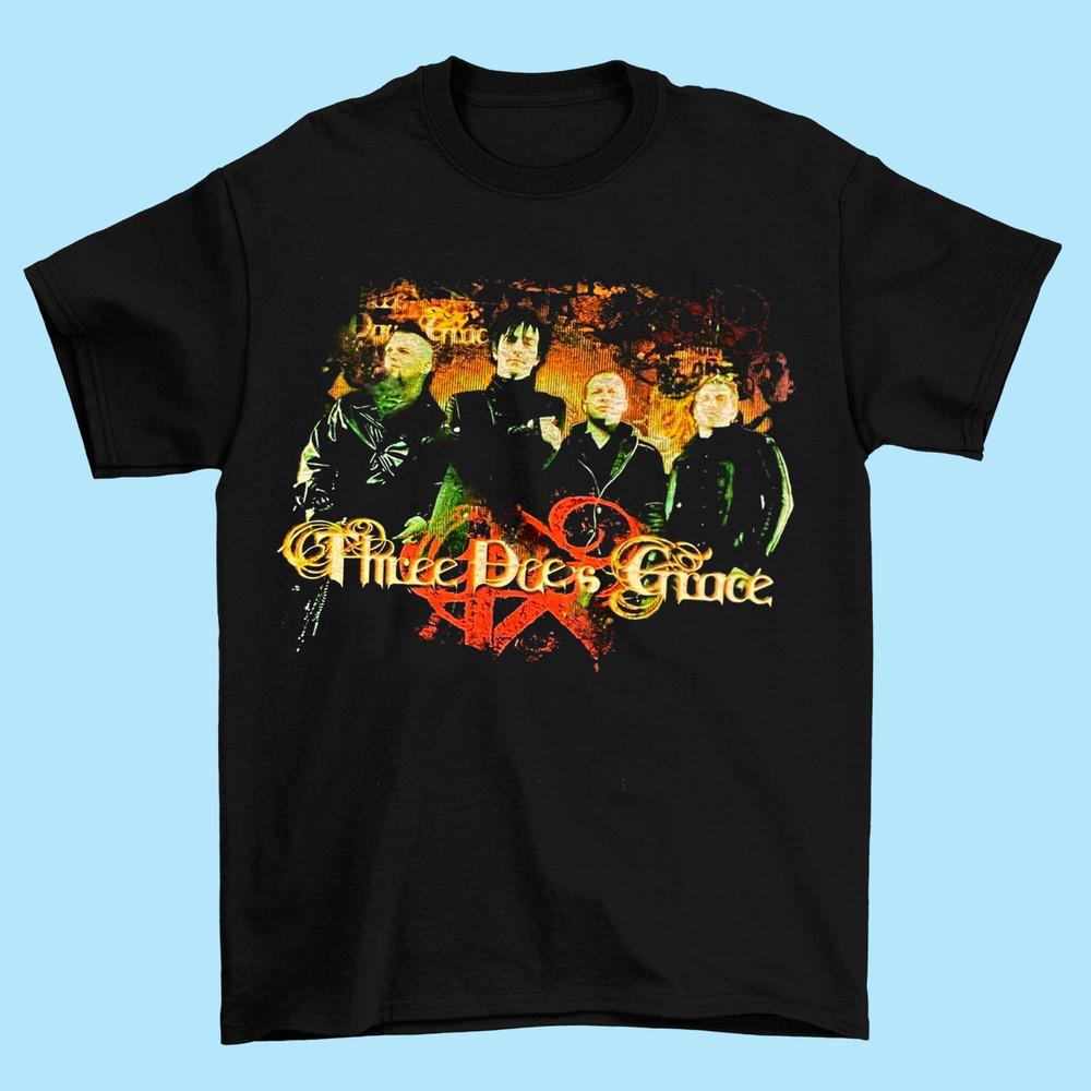 Three Days Grace Vintage Metal Band TShirt S4XL NO IMPORT FEES L