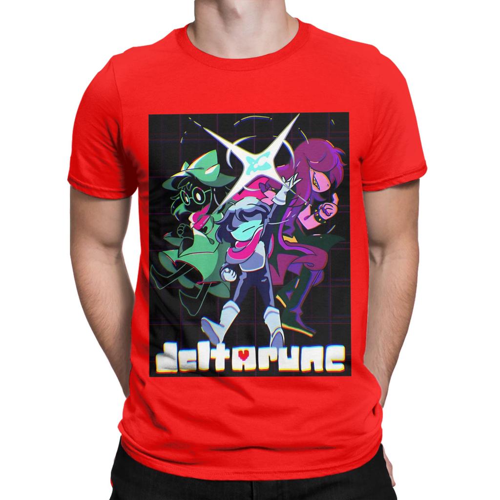 Deltarune Lustiges Grafik 100% Baumwolle T-Shirt Deltarune Oberteile T-Shirts Für Unisex