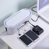 Multifunction Cable Storage Box Case Power Strip Wire Management Socket Safety Tidy Organizer