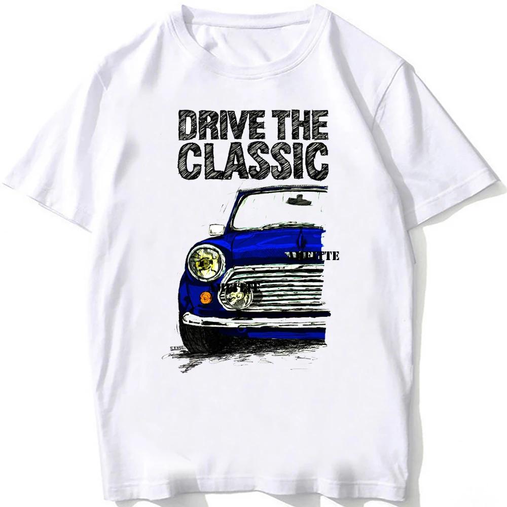 Drive The Classic Cooper Sport T-Shirt Men Short Sleeve Hip Hop Boy Casual Tees Harajuku Small Car Design Funny White Tshirt