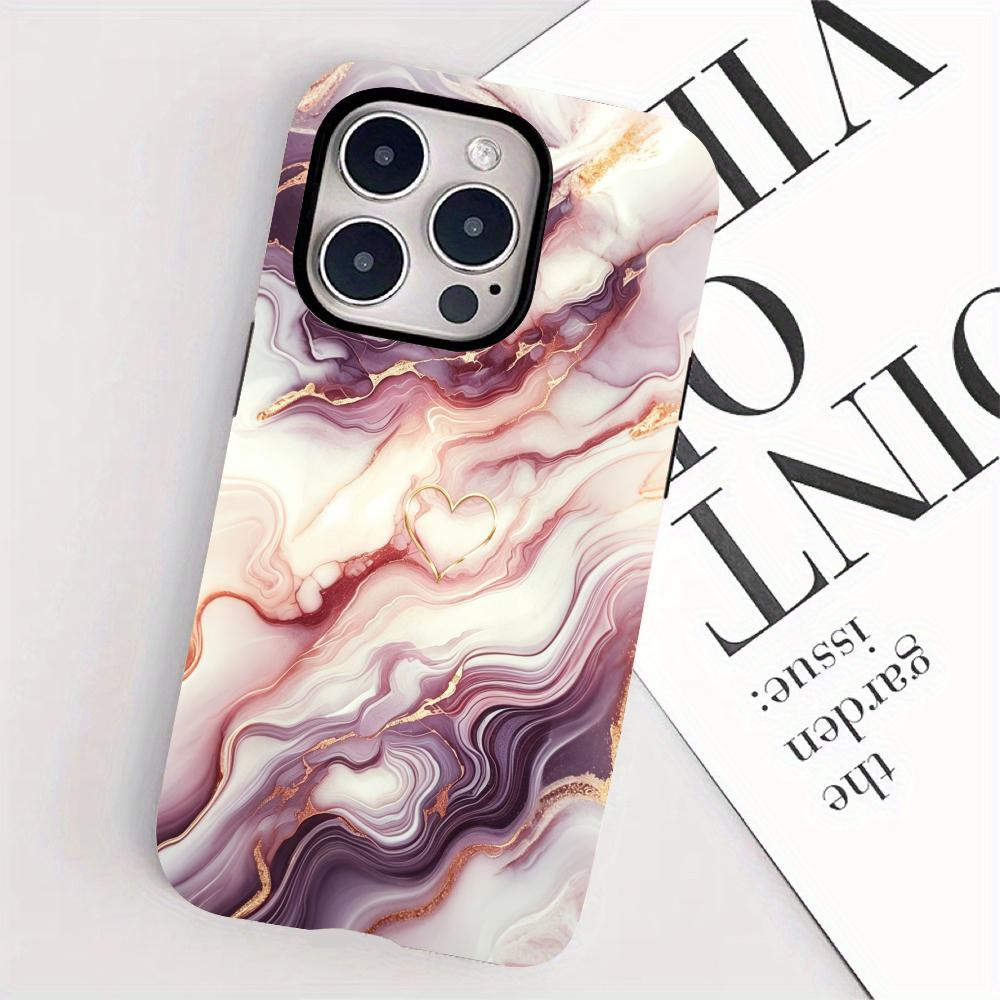 Texture Printing Pattern 2-in-1 Phone Case Suitable for iPhone 17 16 15 14 13 12 11 Pro/Max/Plus Anti Drop and Shockproof