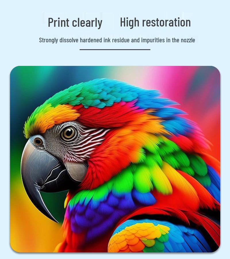 Official Printer Head Cleaning Fluid - Strong and Effective for Unclogging Ink