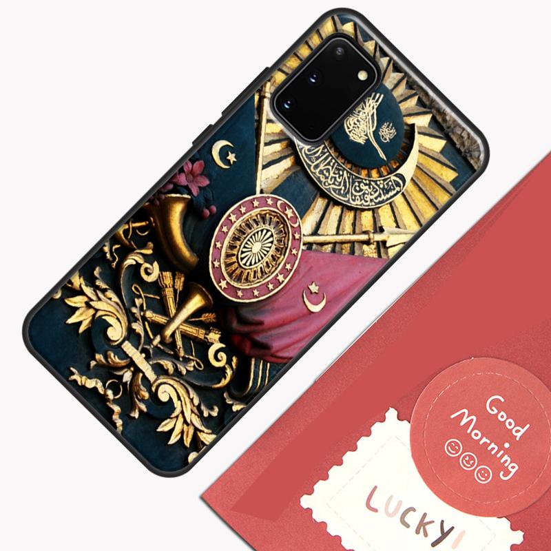 Ottoman Empire Coat Of Arms Phone Case For Samsung Galaxy S26 S25 S24 S20 S21 S22 S23 Ultra S10 Plus S25 FE Cover Shell
