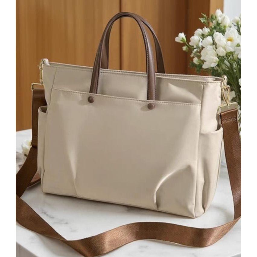 1pcs Simple and lightweight women s laptop, shock resistant handheld, thick office worker briefcase
