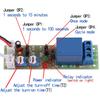 Adjustable Times Switch Module DC 5V/12V/24V Delay On/Off Timer Delay Switch Module 6 Types Optional Time Delay(DC 12V 0-15mins)