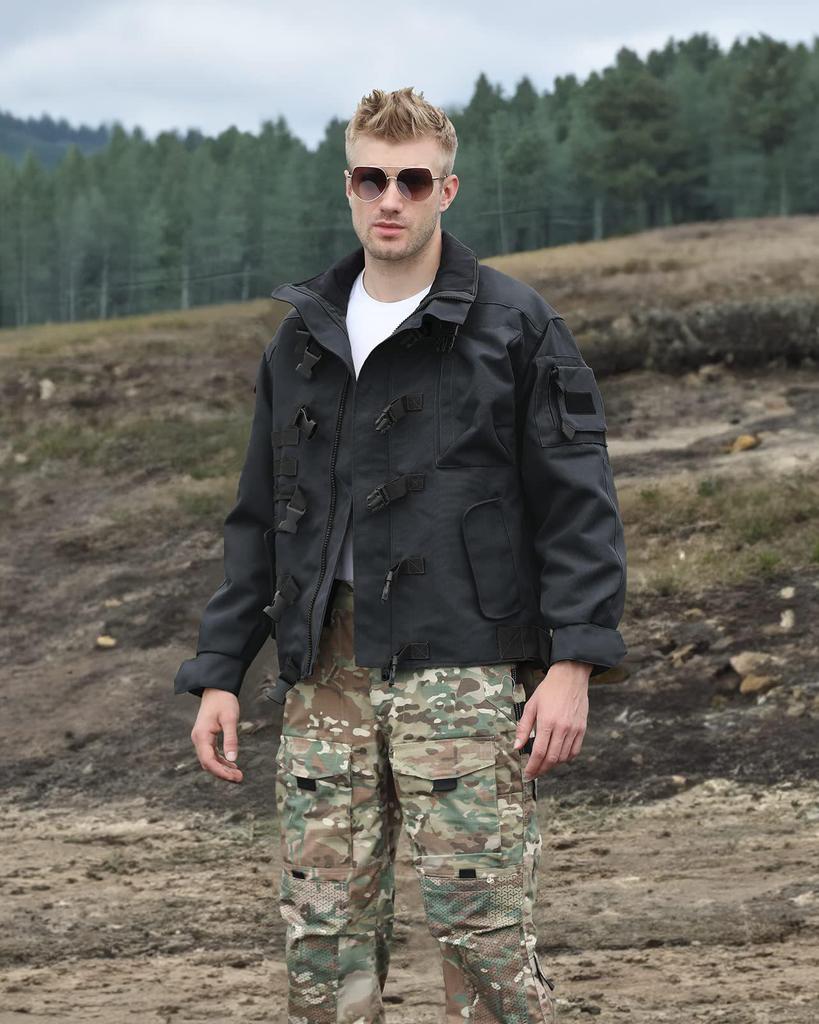 Men's Tactical Outdoor Assault Jacket - Military Style