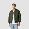 Levis Military Green Vintage Loose Comfortable Warm Fashionable Trendy Pilot Quilted Jacket Unisex jackets 005AL-0001