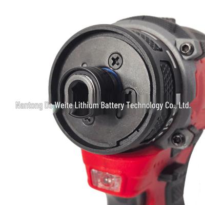 Dual-Speed Brushless Copper Electric Drill & Screwdriver with Impact Function