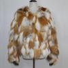Real Fox Fur Coat Winter Women Luxury Natural Red Fox Fur Jacket Female Fashion Warm Thick Style 100% Genuine Fox Fur Overcoat