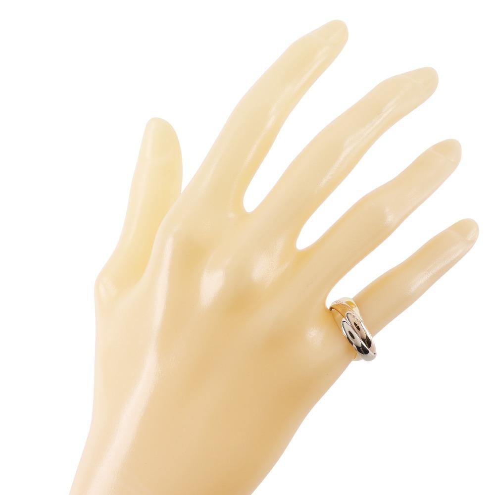 Cartier Trinity Ring K18 Gold (YGxPGxWG) #5.4(US Size) 7.1g Women Used
